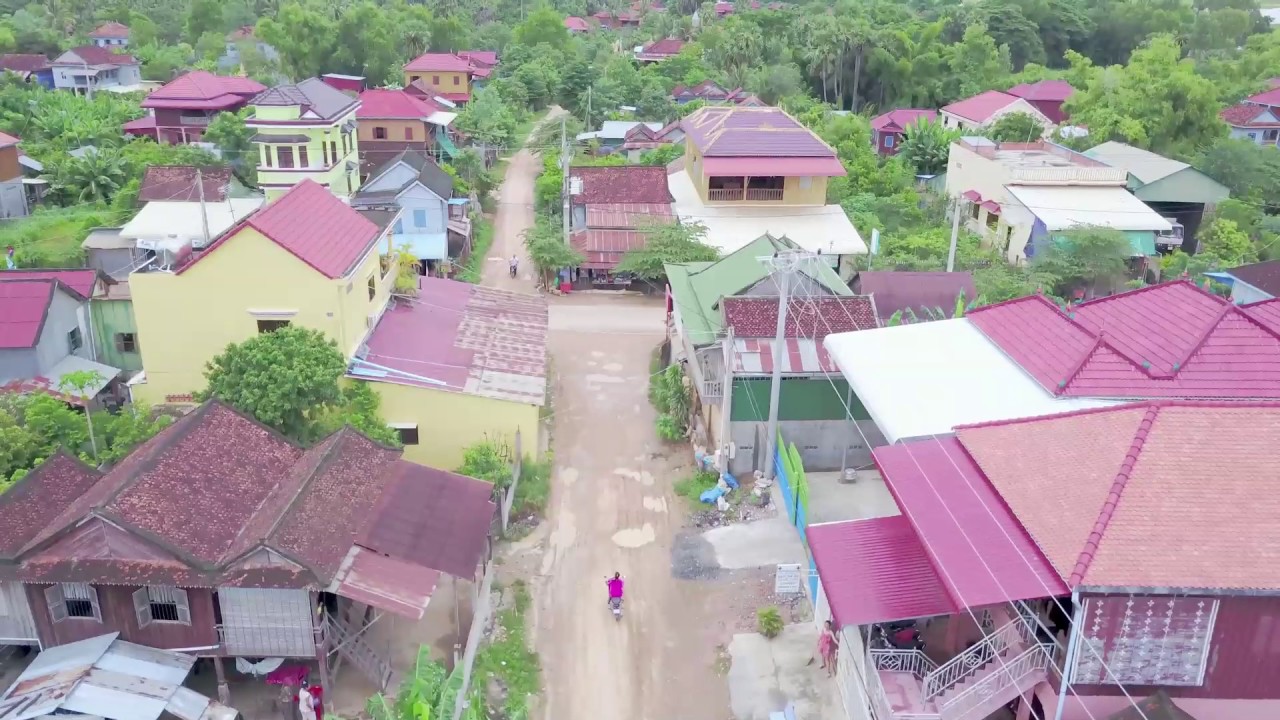 Prey Veng Province, Cambodia with Mavic Pro (4K)
