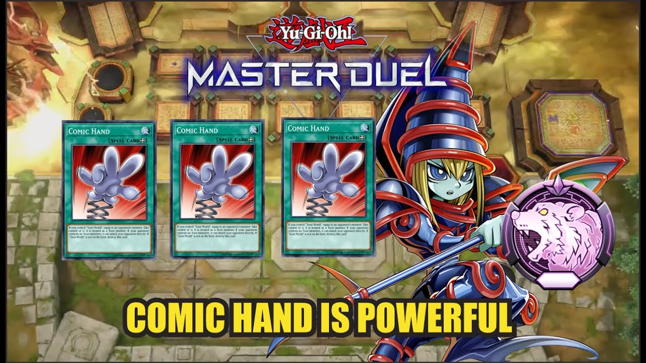 Comic Hand is Powerful Card for Toon Deck ~ Yu-Gi-Oh! Master Duel Season 48