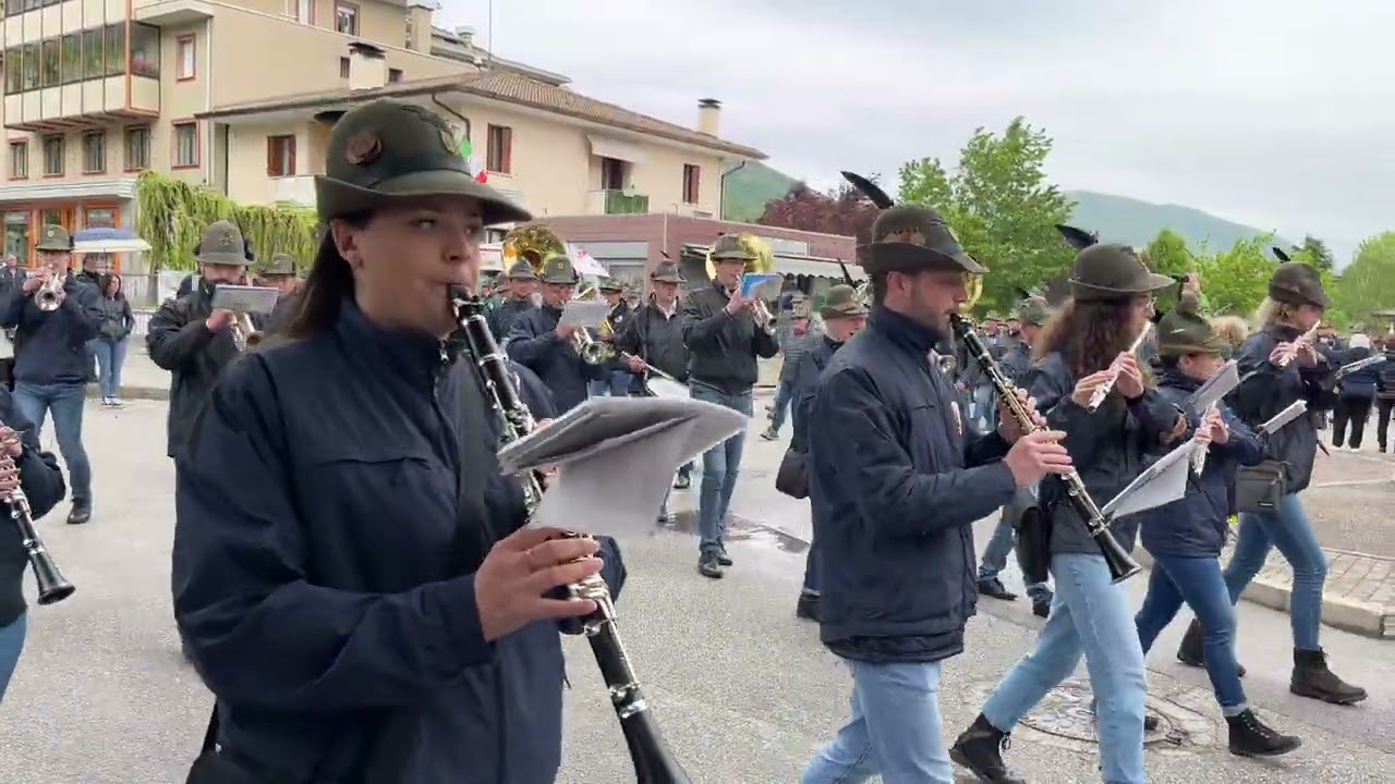 ADUNATA NAZIONALE ALPINI - UDINE (MANIFESTAZIONE DEL 11 MAGGIO 2023 A GEMONA)  4K