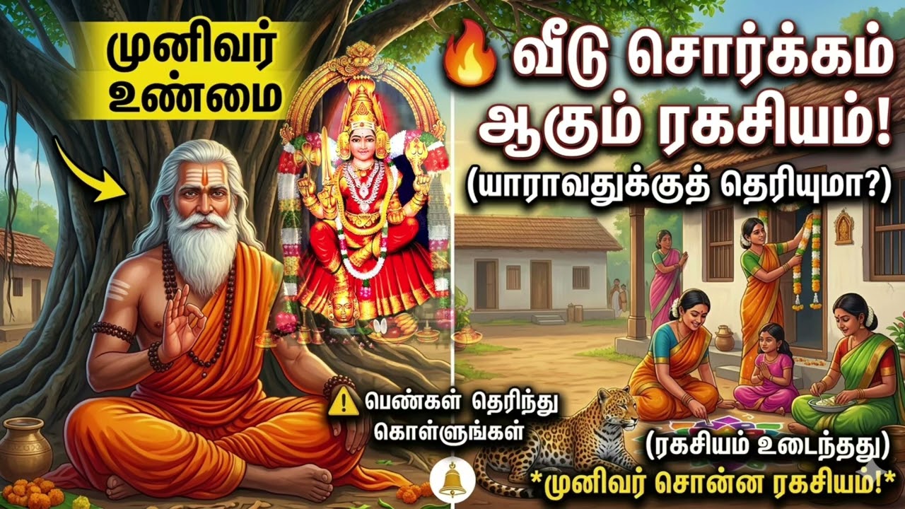 “வீடு சொர்க்கம் ஆகும் ரகசியம்!”