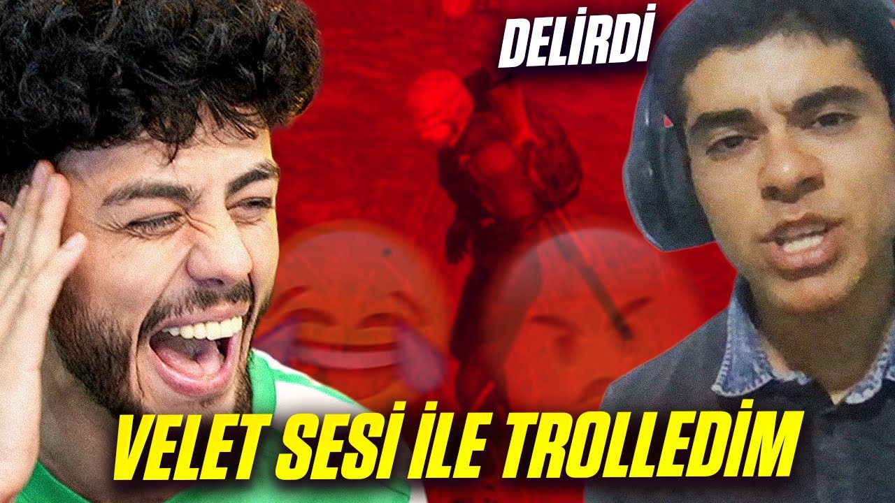 İSMAİL'İ VELET SESİ İLE TROLLEDİM !! ( DELİRDİ ) - PUBG Mobile