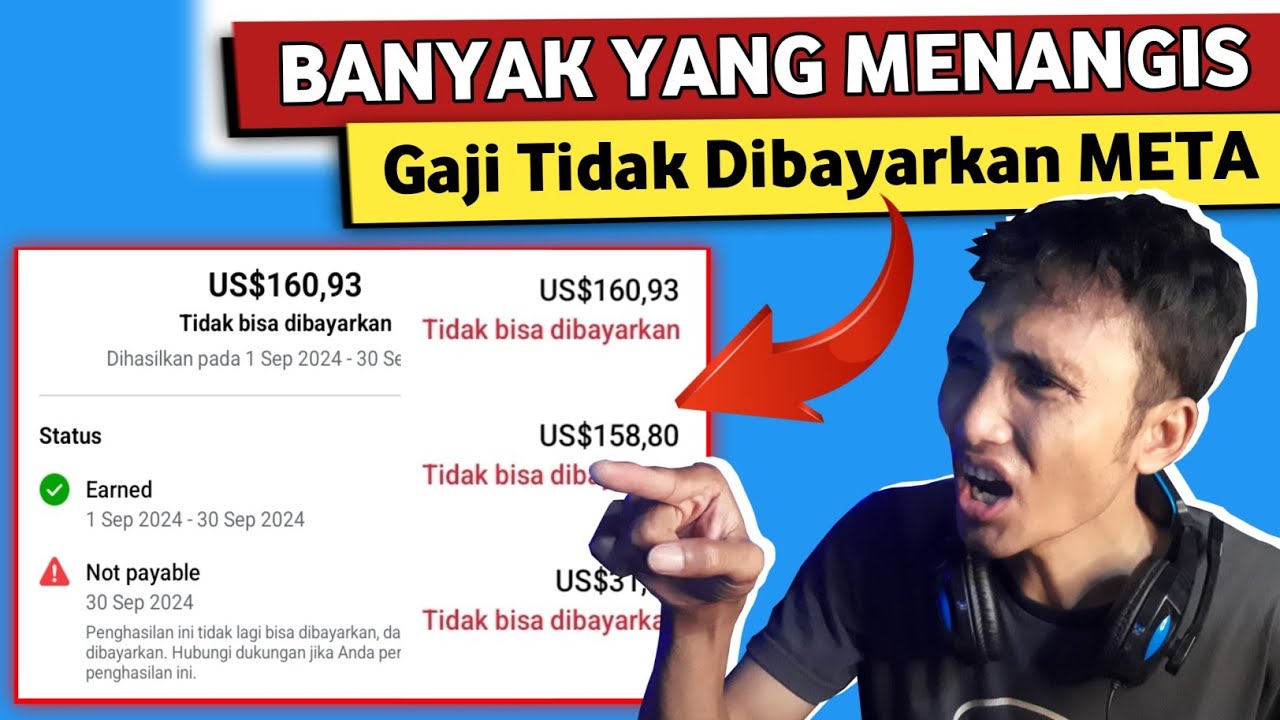 Fenomena Pendapatan Facebook Tidak Bisa Dibayarkan‼️ Sudah Capek Ngonten Malah Gak Bisa Gajian