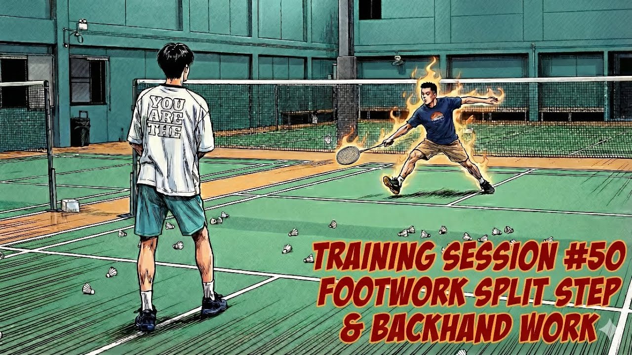 Training Session #50 - Footwork Split Step & Backhand Work