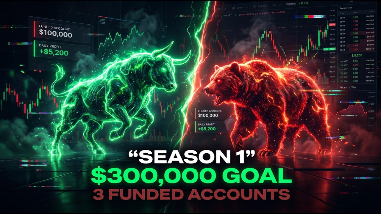 ПЕРВЫЙ ДЕНЬ В PROP TRADING СЕРИАЛЕ | Путь к 3 Funded Accounts по $100,000