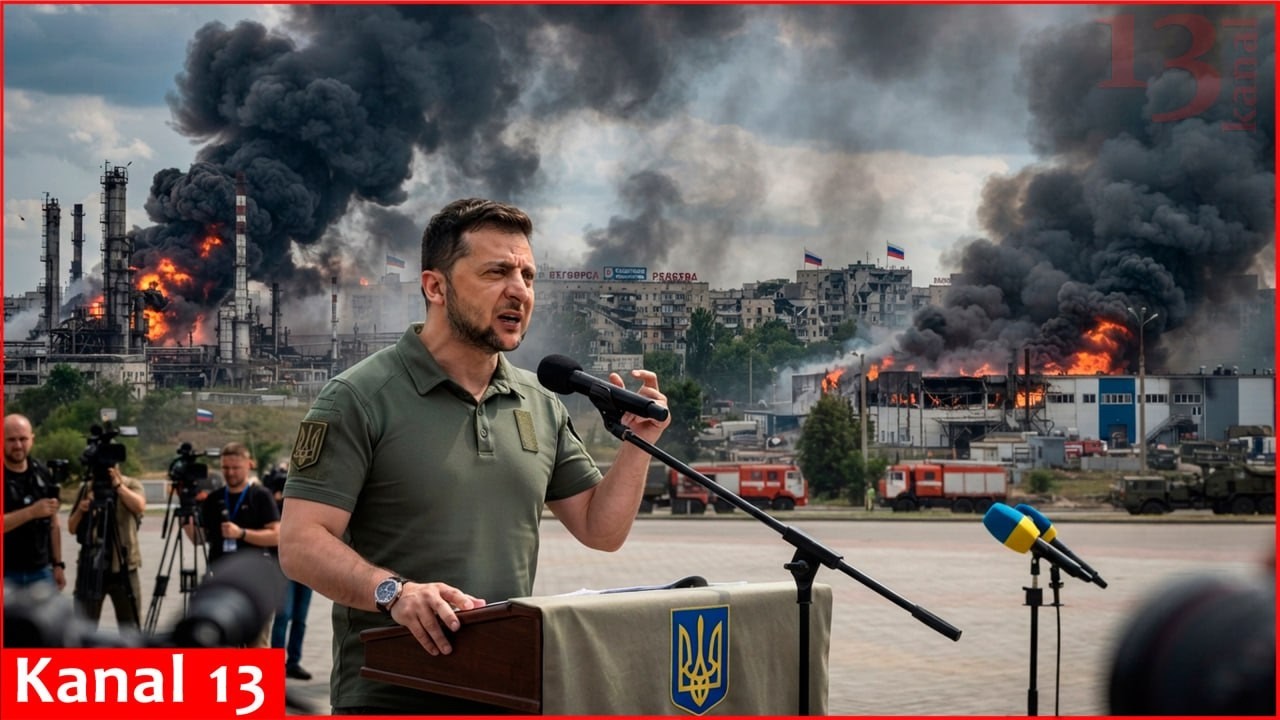 Зеленский заявил, что Украина поразила 16 российских целей, нанеся удар по военным усилиям Москвы