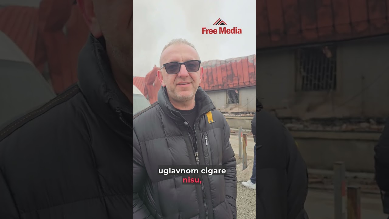 Ahmedin Preljević, vlasnik firme Kadir textil, o velikom požaru u Industrijskoj zoni u Novom Pazaru
