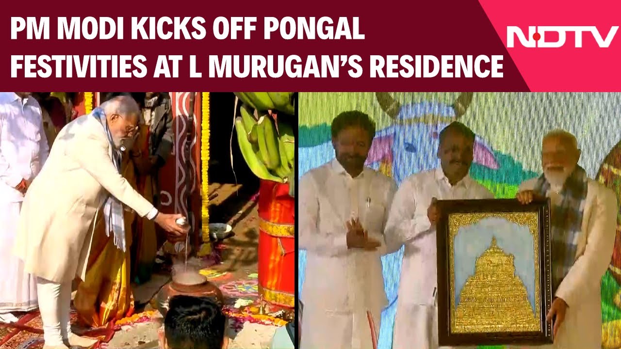 PM Modi News | PM Modi Kicks Off Pongal Celebrations, BJP Signals Tamil Nadu Push