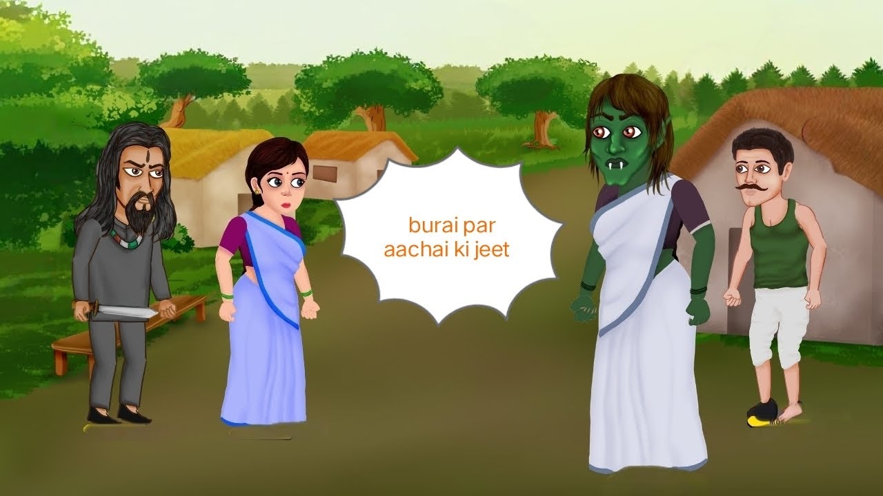 burai per achhai ki Jeet Hindi kahani..