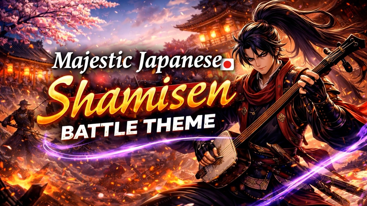 Majestic Japanese Shamisen Battle Theme 🇯🇵⚔️