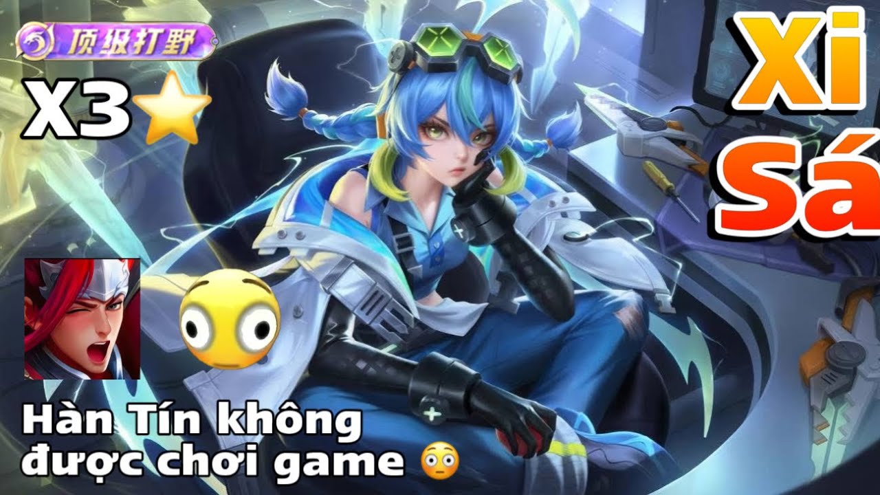 [VGVD] Xi Sá (蚩奼) - Skin mới CỰC QUANG ẢO KHÁCH cùng combo trang bị tốc đánh huyền thoại.