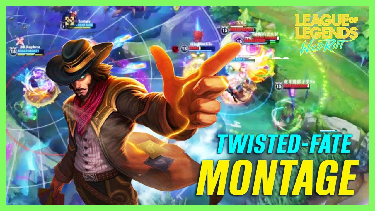 Wild Rift TWISTED-FATE Montage - Best TWISTED-FATE Plays | LoL Wild Rift Montage