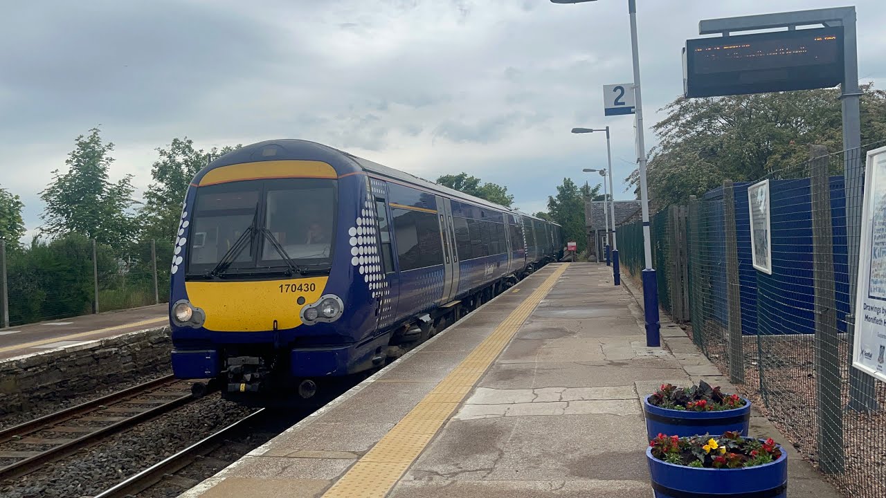 Train Spotting at Monifieth