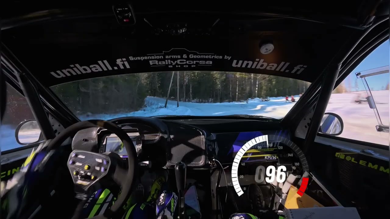 XXII Kangasniemi Ralli, EK 1, 7.3.2026, Mika Lemmetti - Sami Niemelä