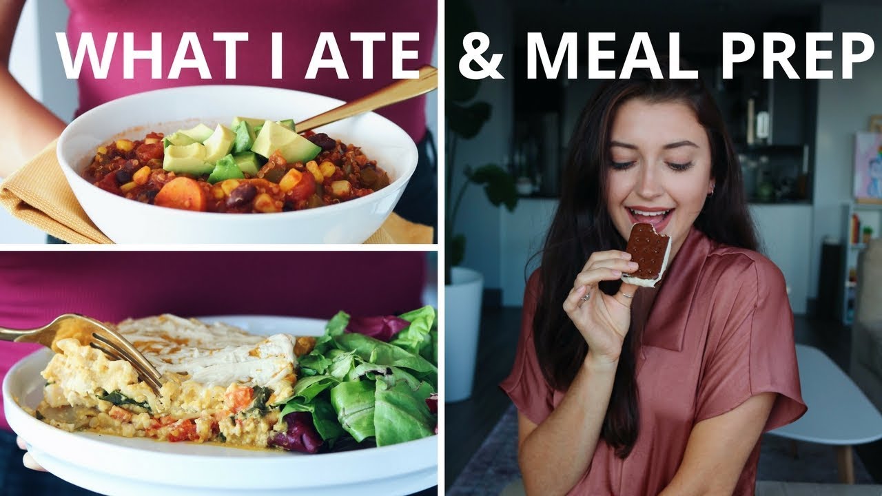 WHAT I ATE TODAY | VEGAN MEAL PREP