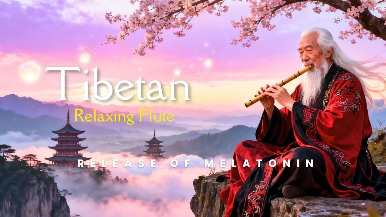 🎇 Soft Sounds for Quiet Moments | Tibetan Flute to Help You Recharge in Silence