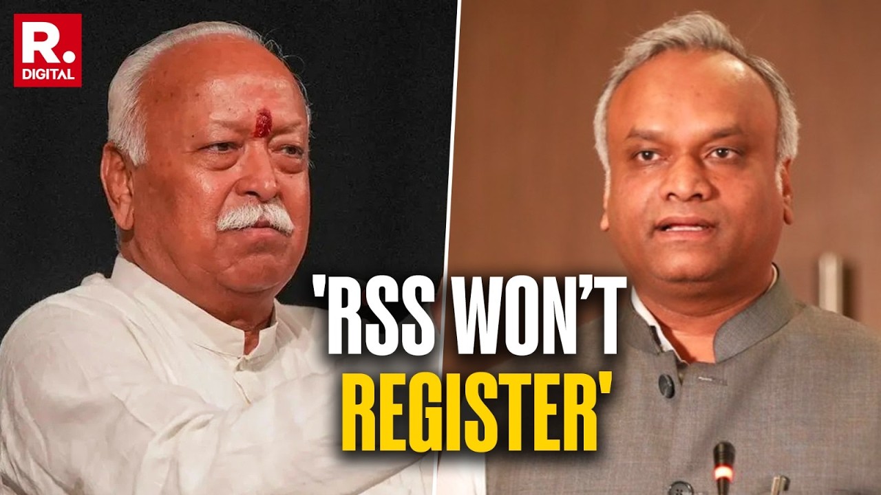 Mohan Bhagwat Hits Back at Karnataka Govt&rsquo;s &lsquo;Register RSS&rsquo; Demand as Political Gimmick