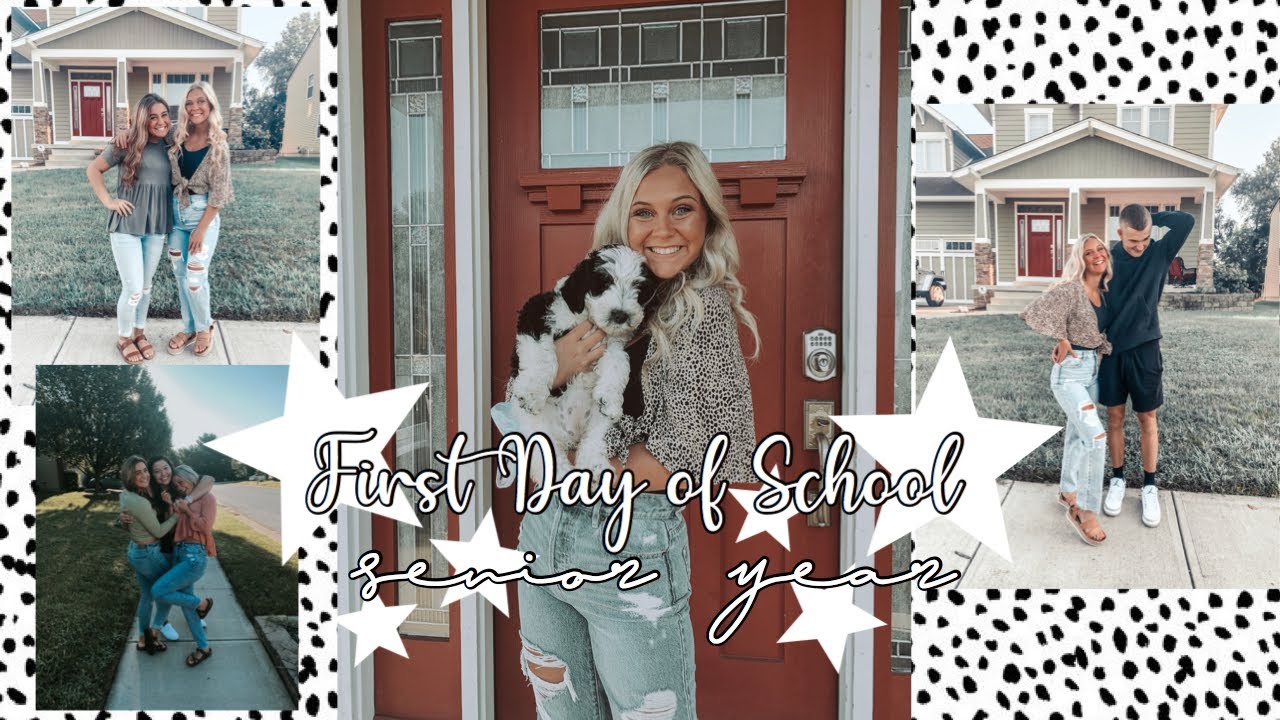 MY FIRST DAY OF SCHOOL VLOG *senior year*