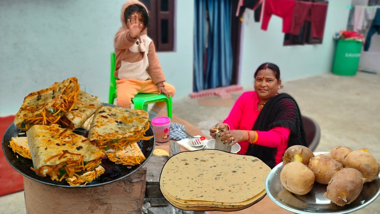 Lijjat Papad Cheese Breakfast 🧀 || कुछ मिंटो मैं बनाए लिज्जत पापड़ की स्वादिष्ट रेसिपी 😘👌🏻