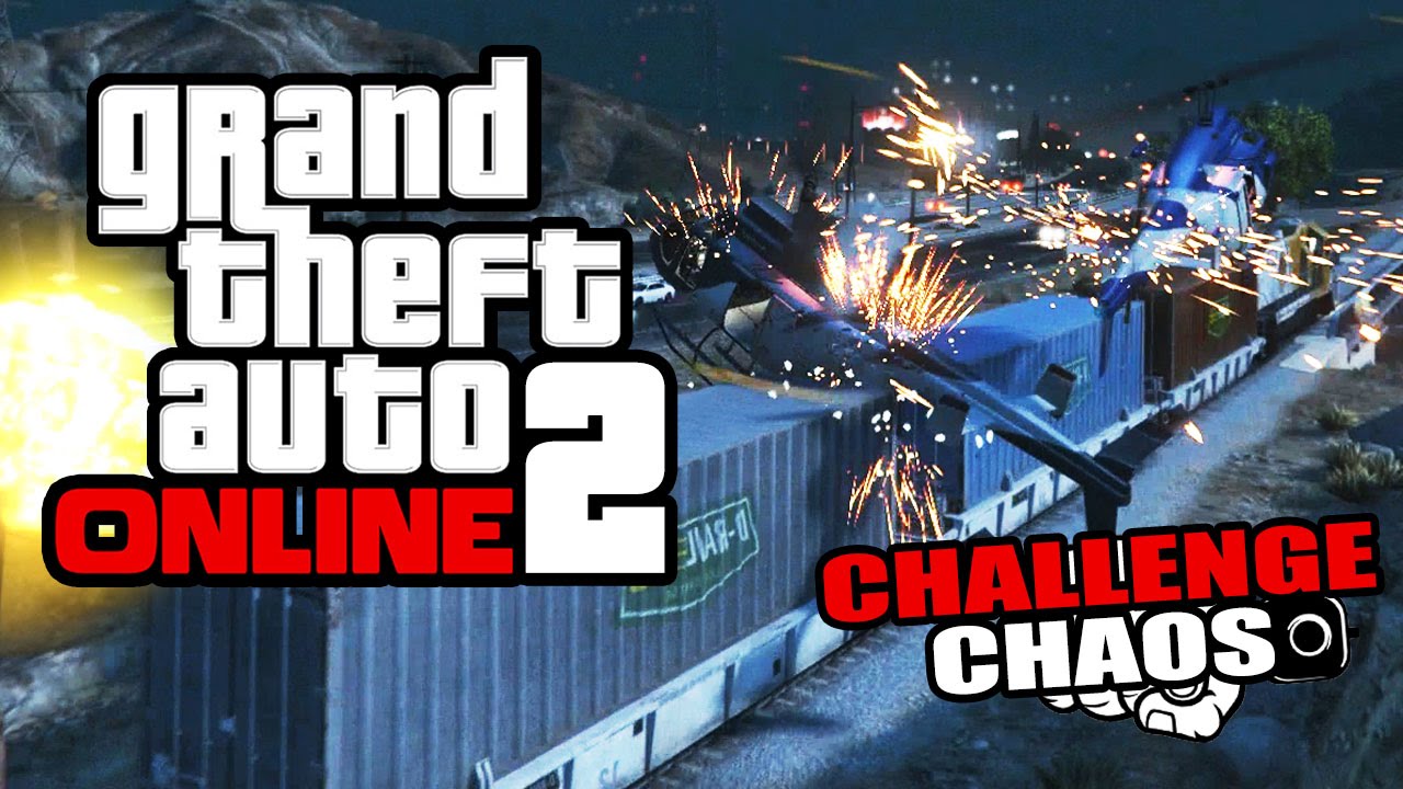 GTA ONLINE 2.0 - ZUGKATASTROPHE Challenge-Chaos [HD+] | Let's Play GTA Online