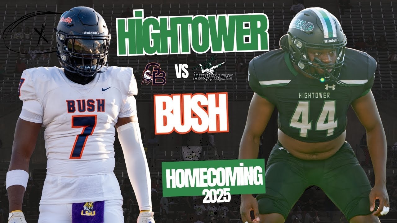 Bush Broncos-vs-Hightower Hurricanes | The Return to the Tower🔥