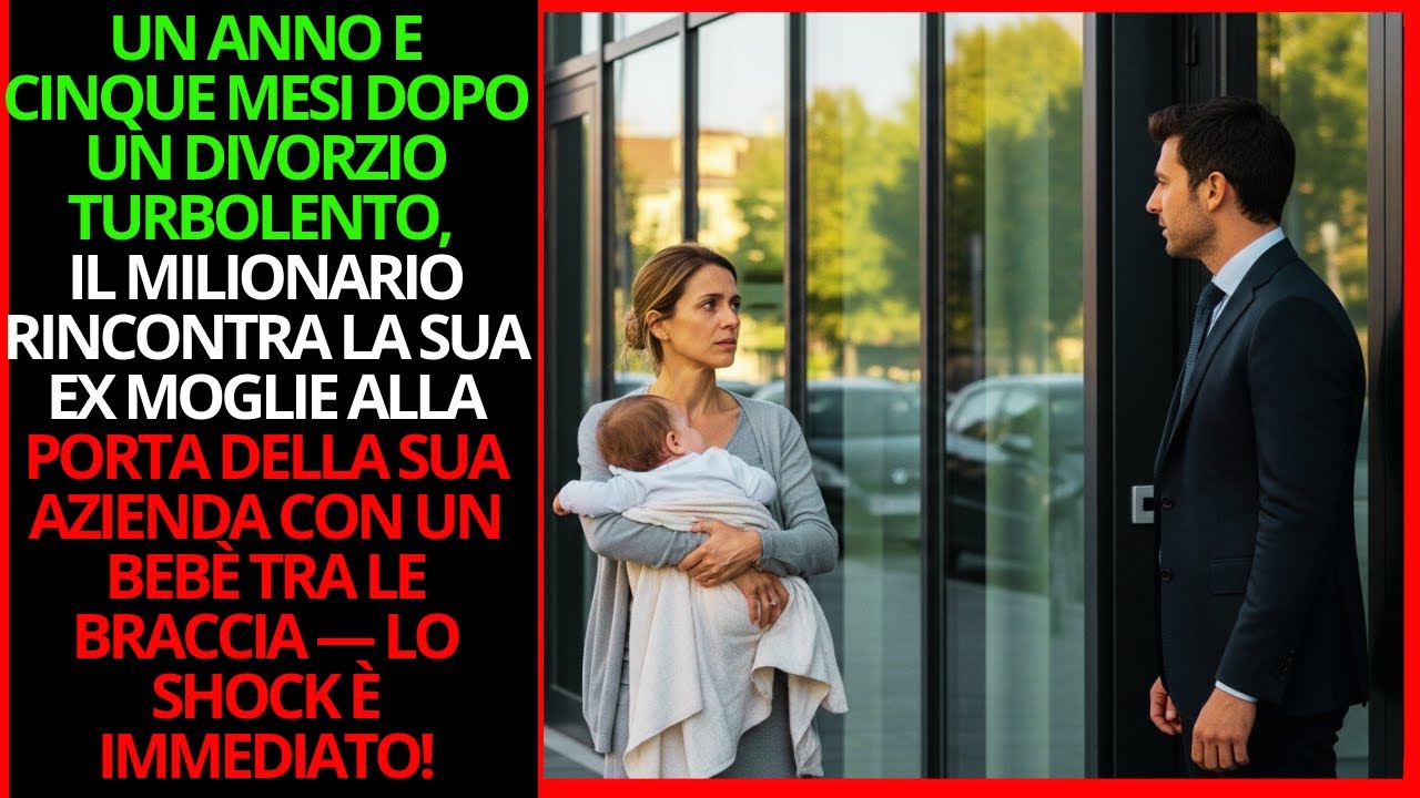 UN ANNO E 5 MESI DOPO IL DIVORZIO, IL MILIONARIO RIVEDE L’EX MOGLIE CON UN BEBÈ ALL’AZIENDA!