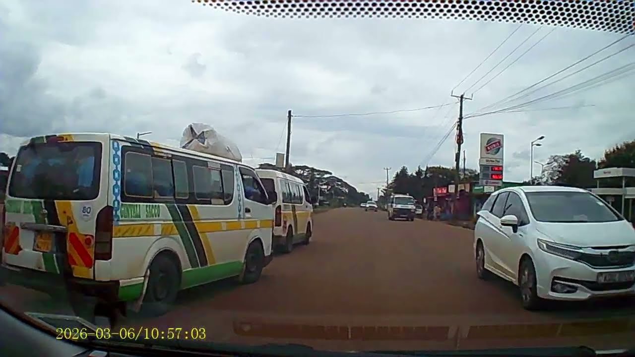 #Githunguri to #Tatu city through Kwamaiko. #carwhitenoise  #dashcam #toyotayaris #whitenoice  