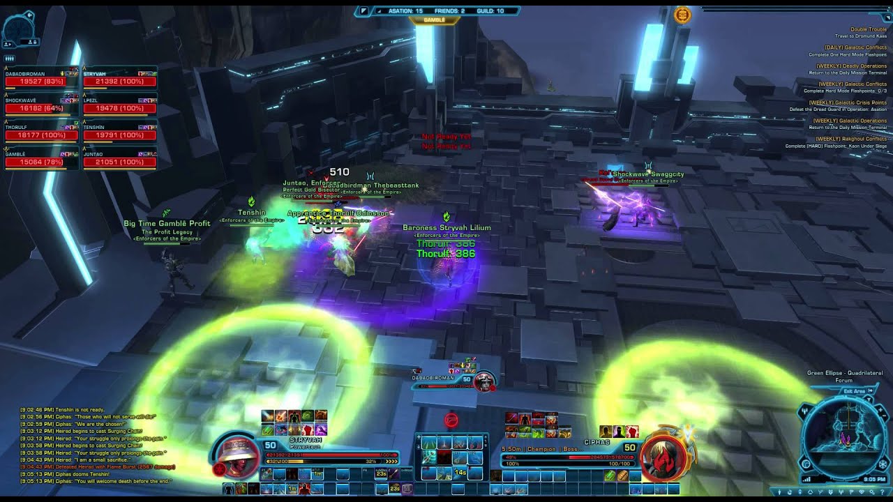 Terror From Beyond Story Mode (Ciphas, Heirad, Kel'Sara)