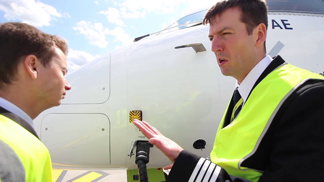 airBaltic Bombardier Dash-8 Q400 external check by our pilots (part 2 of 6 - Forward Left Section)