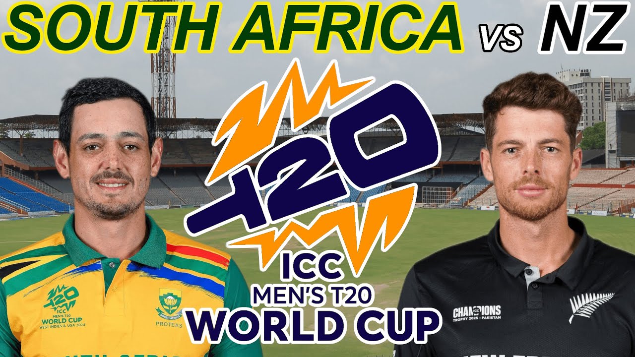 SOUTH AFRICA vs NEW ZEALAND - T20 World Cup 2026 Semi FINAL Live Commentary