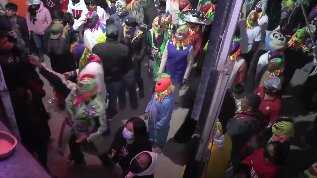 Se hicieron los golpazos Carnavales Gandho Tecozautla
