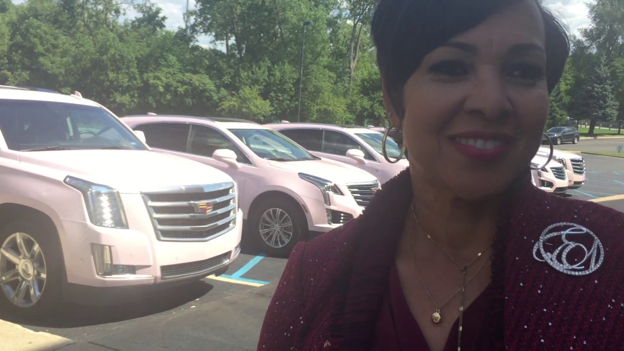 Pink Cadillacs for Aretha Franklin's funeral