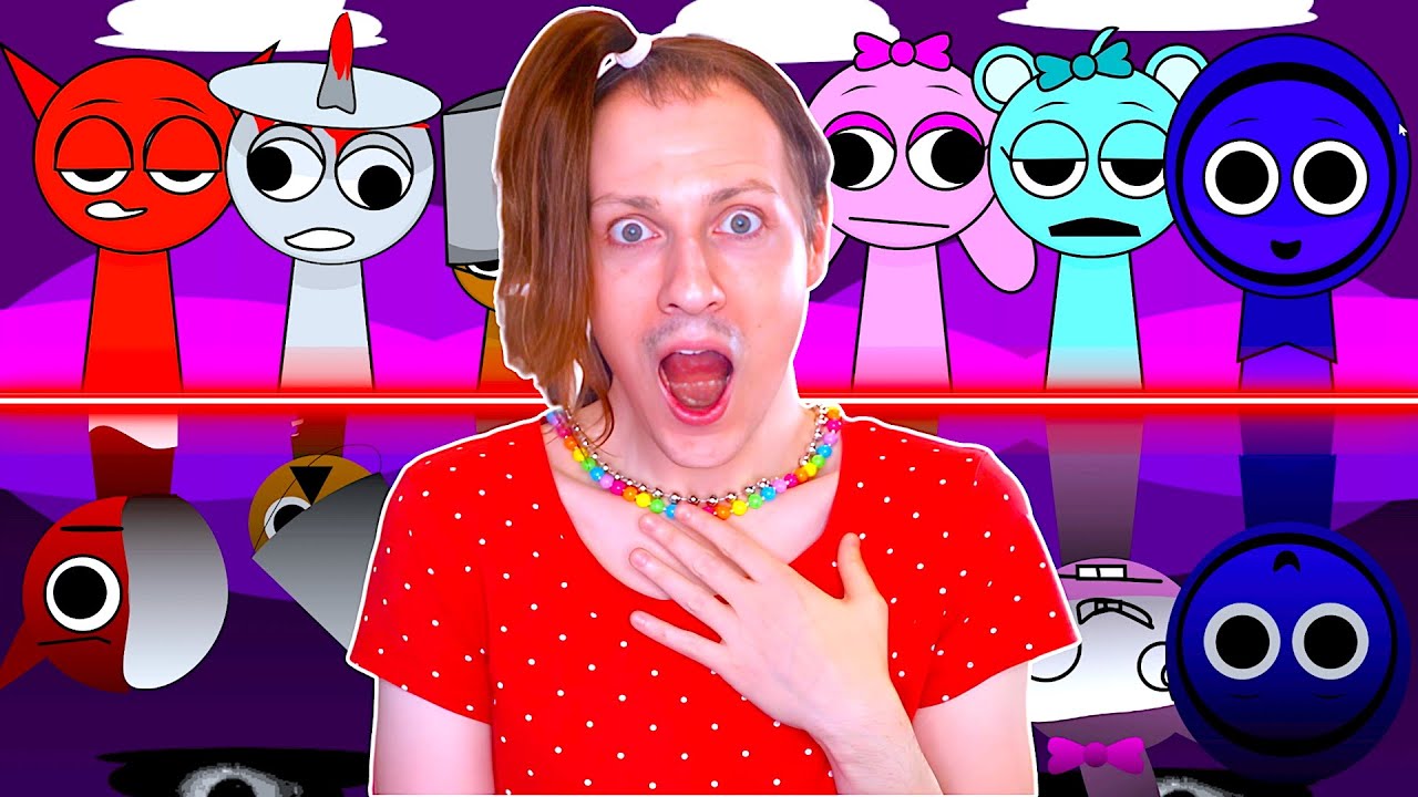 LA VERSION LA PLUS KAWAII MAIS AUSSI LA PLUS TRISTE ! (INCREDIBOX SPRUNKI DURPLE) - Nadège Candle