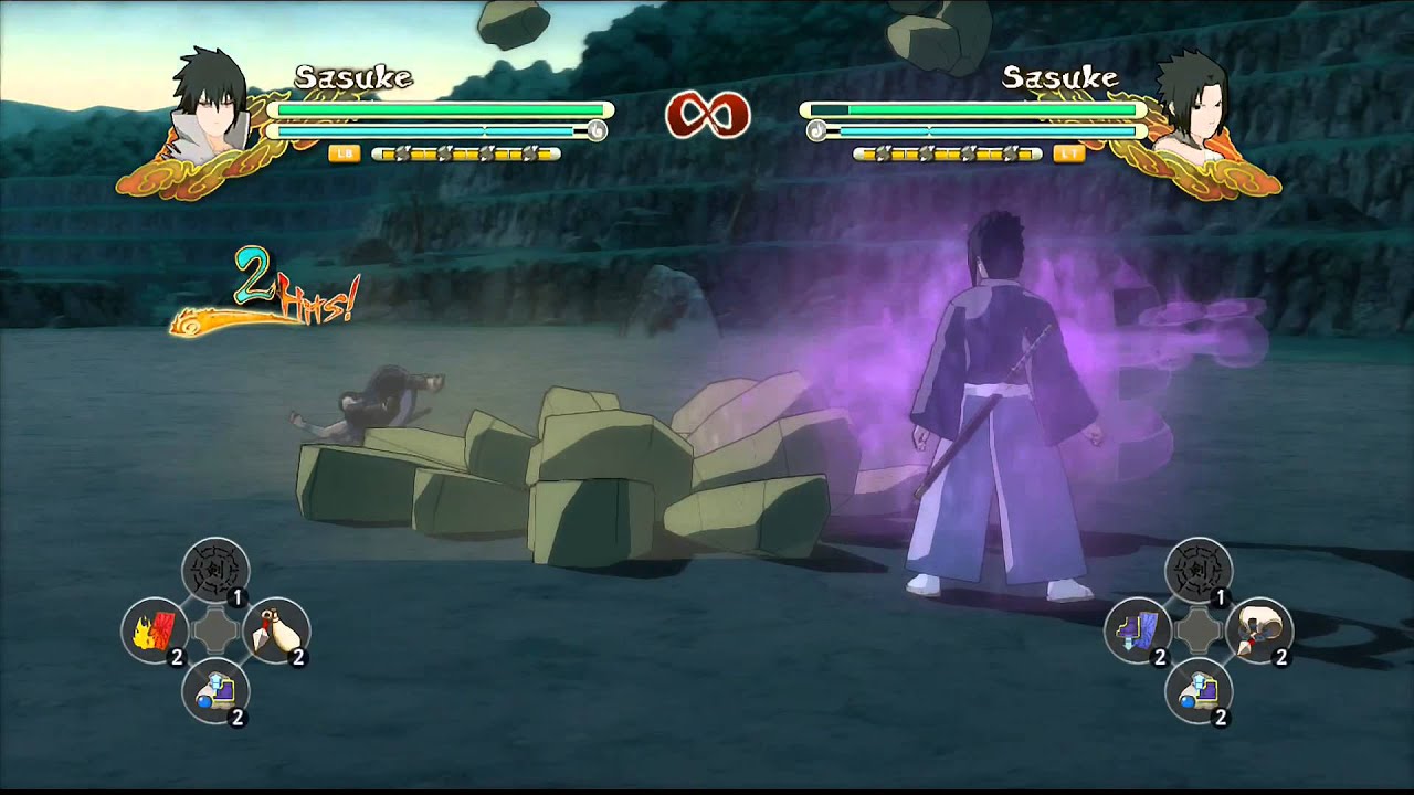 Naruto Storm 3: Kimono Sasuke's Moveset