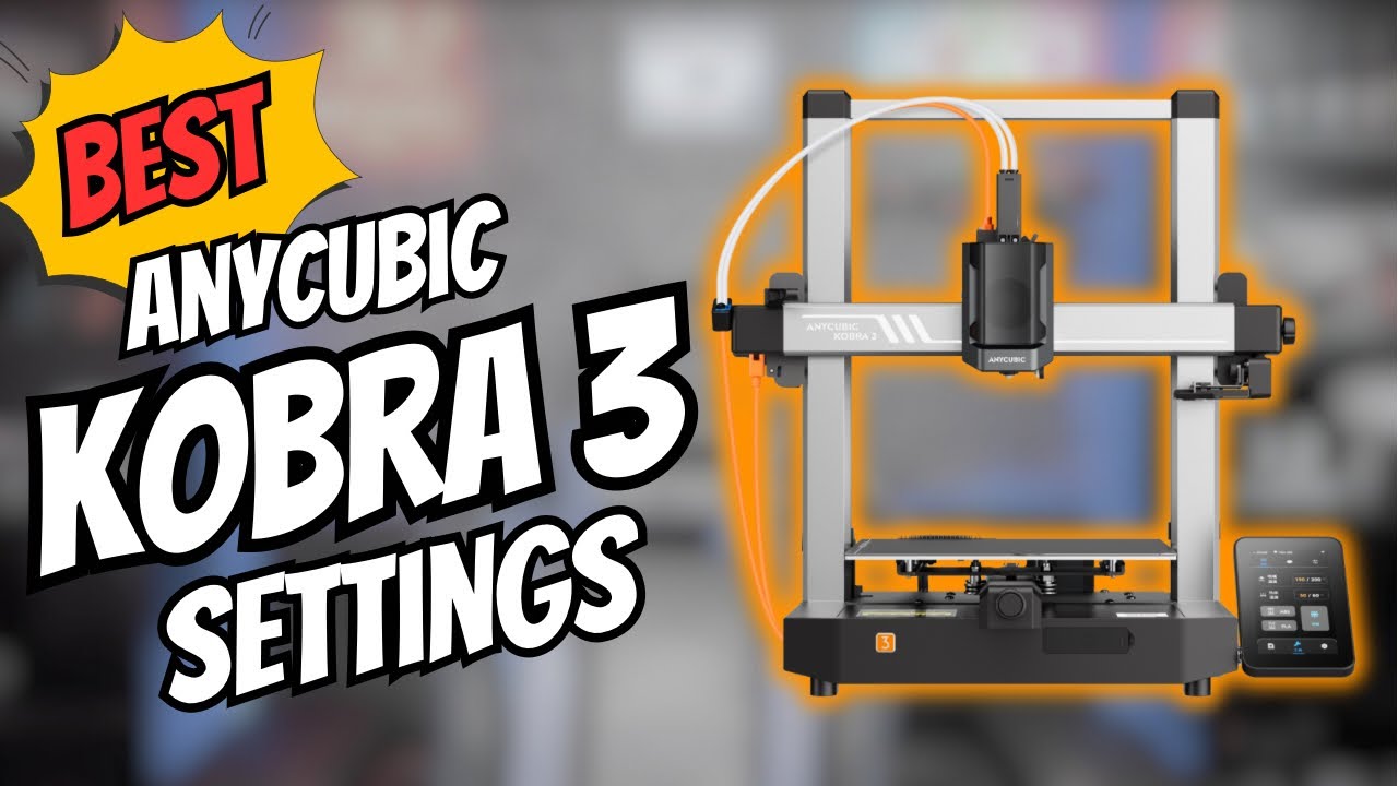 Best Settings for Anycubic Kobra 3 Combo | Best Quaity, Multicolor Prints, and more!