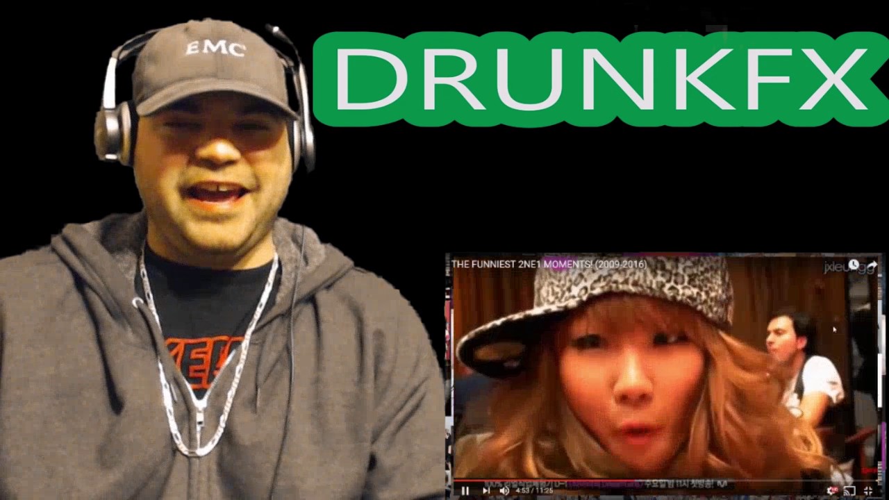 THE FUNNIEST 2NE1 MOMENTS! (2009-2016) reaction