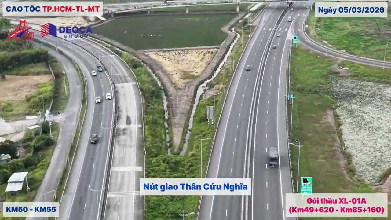 Cao Tốc TP. HCM - TL - MT