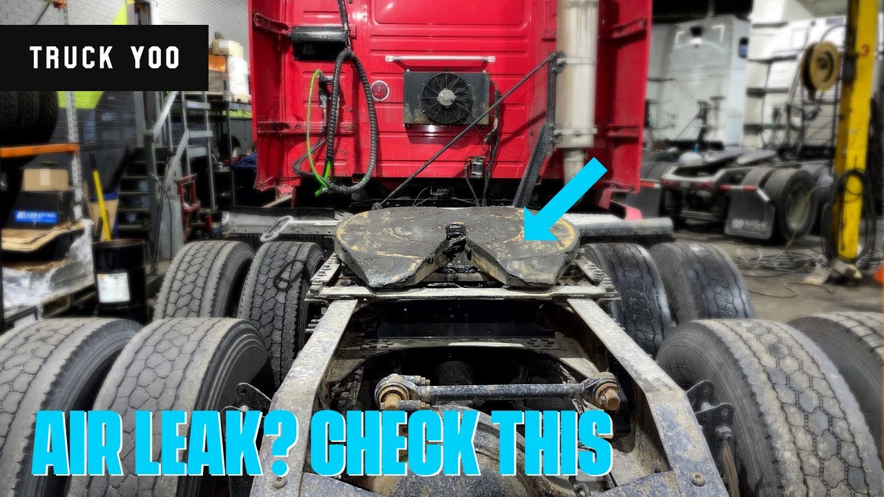 Air leak under your 5th wheel. Check this