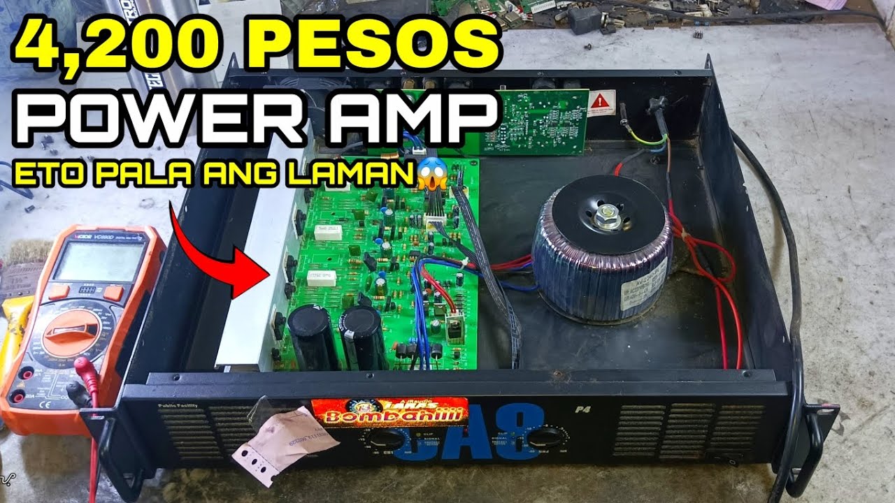 CA8 / P4 Tosunra Power Amp_Budget Meal Power Amplifier