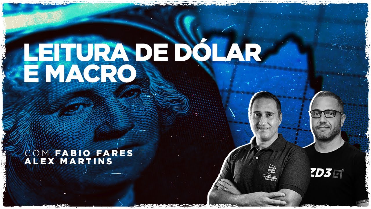 LIVE | Leitura de Dólar e Macro, com Fabio Fares e Alex Martins (13/07/2022)