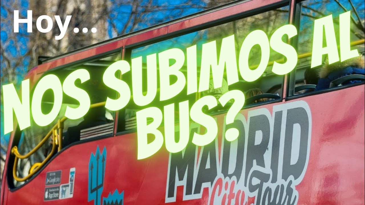 🚦Te subes al Bus? De Paseo hoy por Madrid CityTour  🚌🚌🚌 #travel #españa #spain @yosoynoee