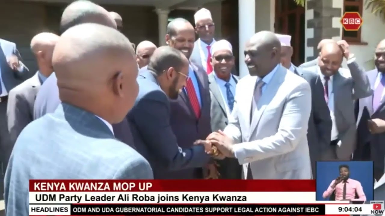 UDM Party Leader Ali Roba joins Kenya Kwanza