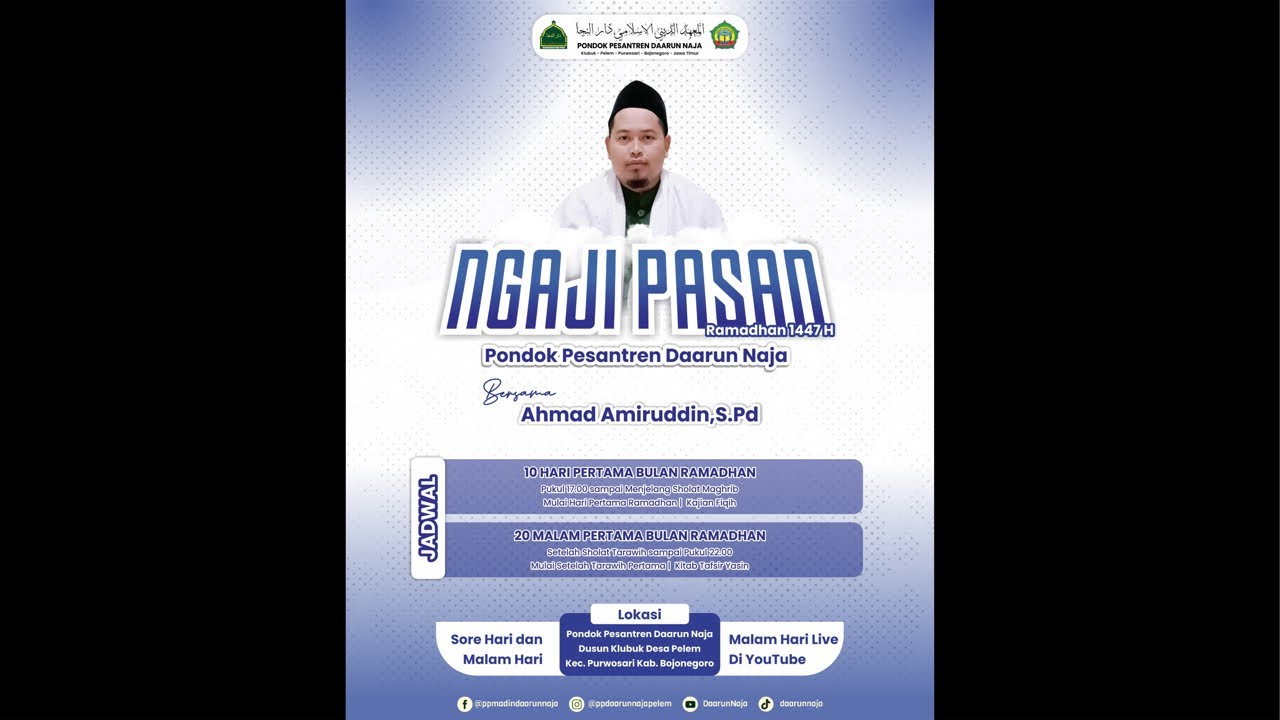 Pertemuan 1 - Ngaji Pasan Kitab Tafsir Yasin
