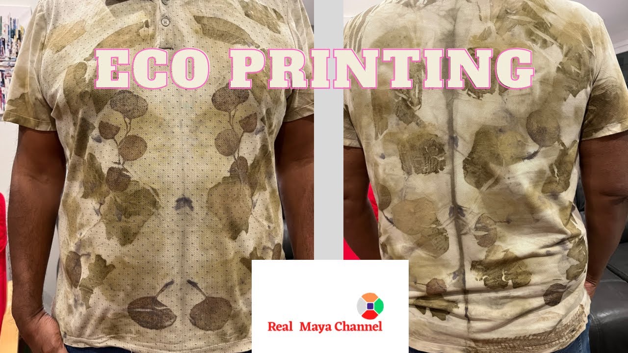  “Eco Printing 🌿 Step by Step Tutorial” :dirty pot #textiledyeing