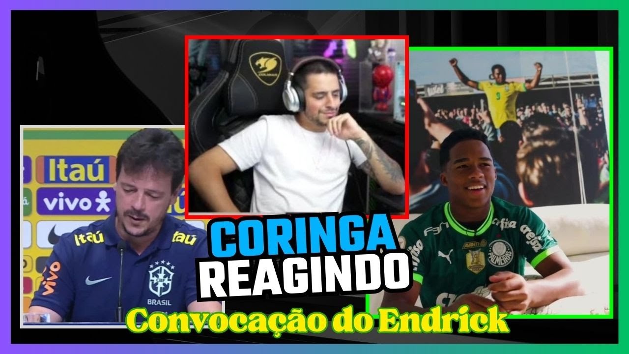 CORINGA Reagindo A Convoca&ccedil;&atilde;o do ENDRICK