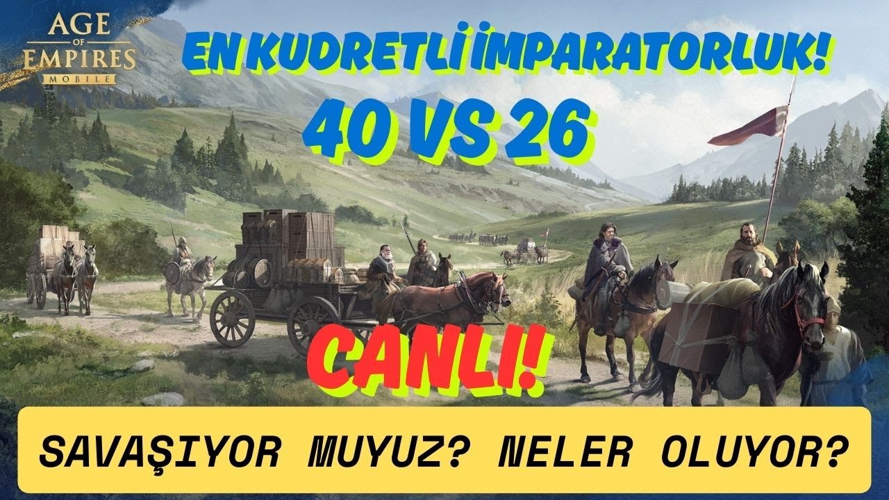 En Kudretli İmparatorluk; 40 vs 26 Eşleşmesi! - Age Of Empires Mobile