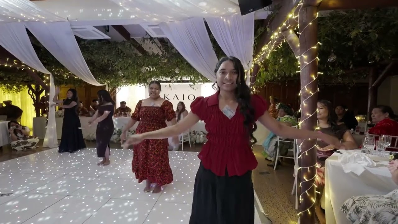 Nieces Tuvalu Dance |  Wedding | V & L