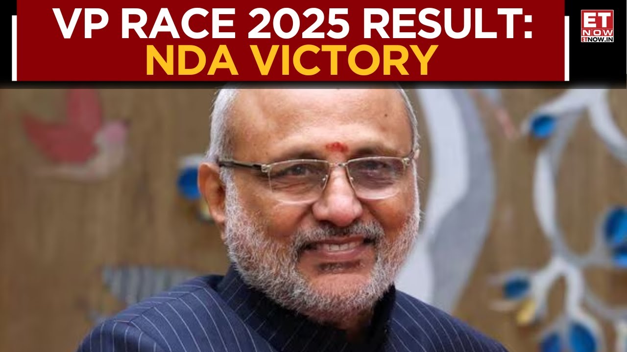 Vice President Election Results Out! NDA Candidate CP Radhakrishnan To Become New VP Of India