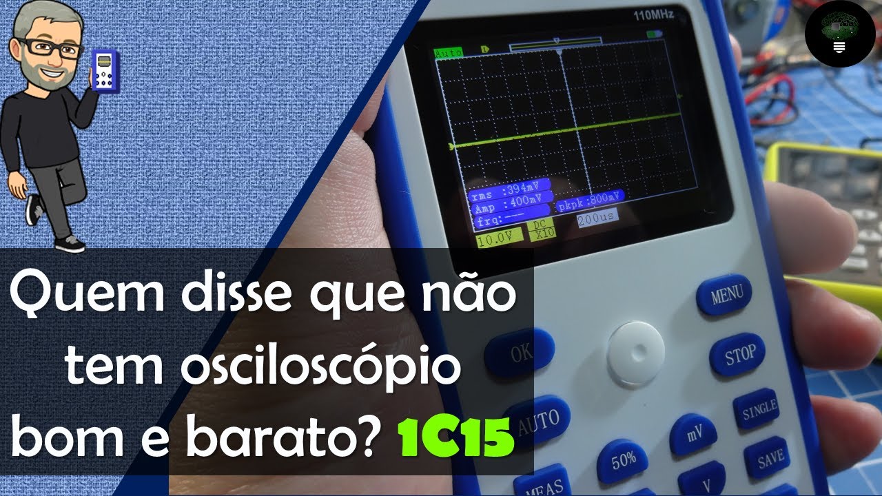 Доступный и портативный вариант осциллографа - FNIRSI 1C15