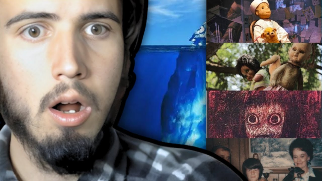 O ICEBERG DE OBJETOS E LUGARES ASSOMBRADOS | React Aghorafobia