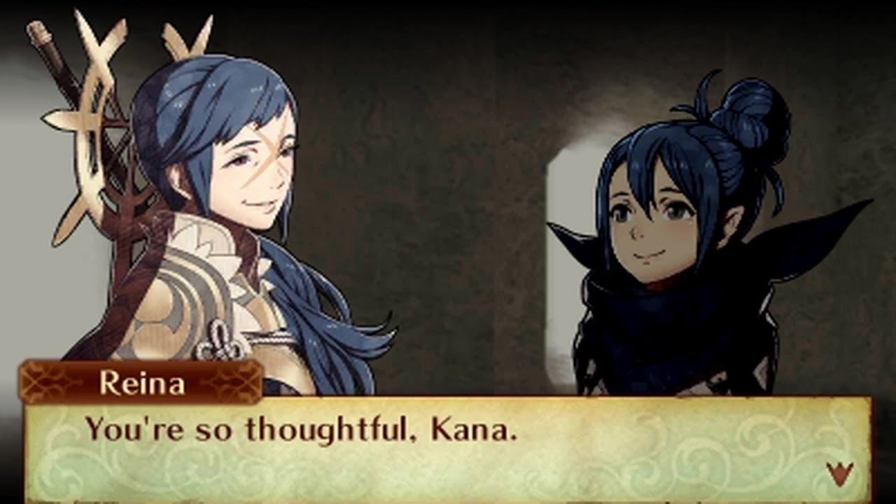 Fire Emblem Fates: Birthright - Reina & Kana (Female) Support Conversations